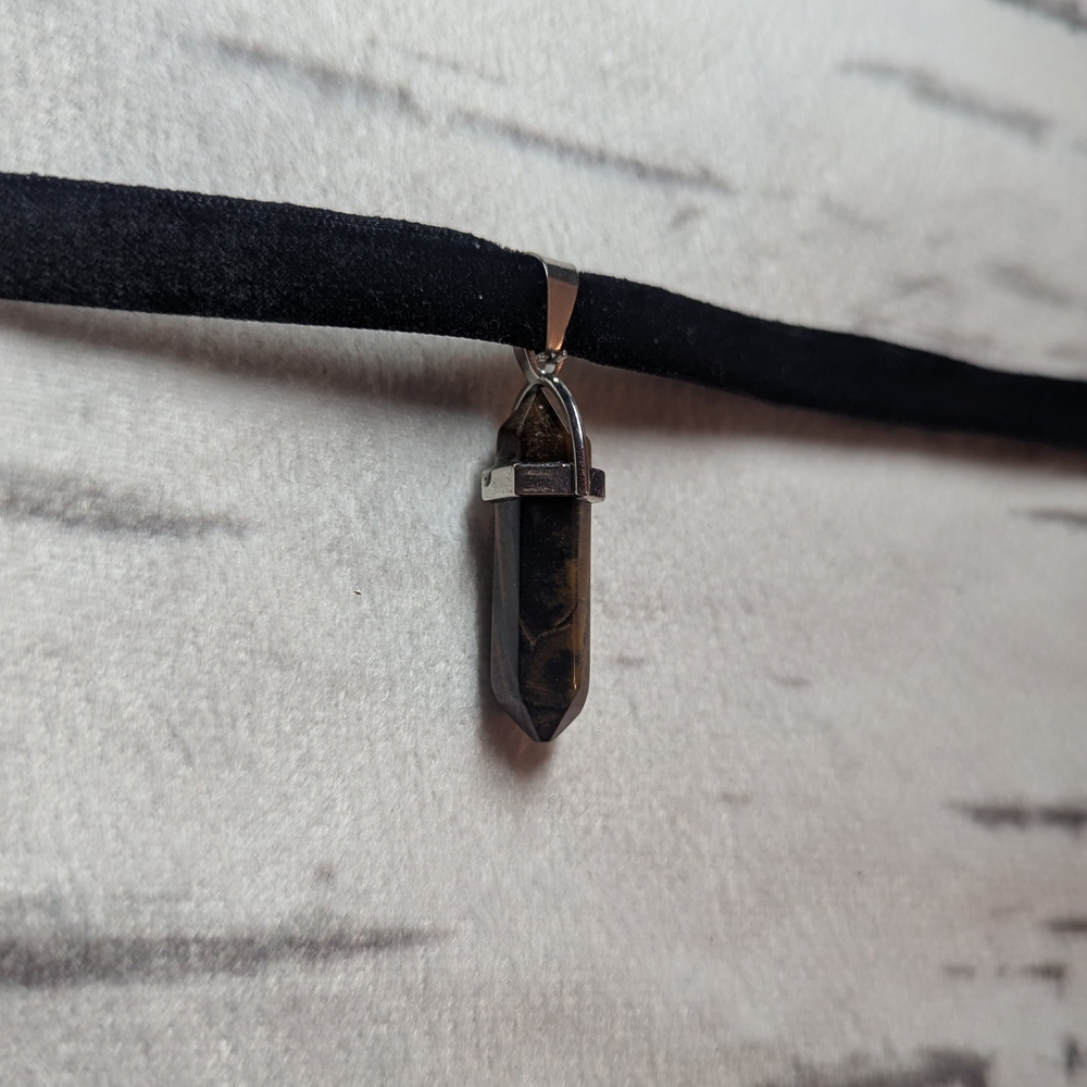 🩷 Tiger Eye Choker